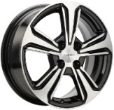 Khomen Wheels KHW1502 Black-FP 6*15 PCD:4*100 ET:46 54,1