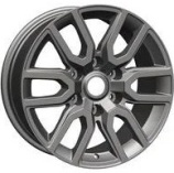 Khomen Wheels KHW1723 Gray 8*17 PCD:6*139,7 ET:36 100,1