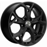 Khomen Wheels KHW1702 Black 7*17 PCD:5*114,3 ET:48 67,1