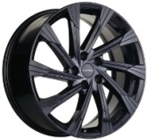 KhomenWheels KHW1901 Black 7,5*19 PCD:5*108 ET:36 65,1