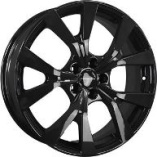 KhomenWheels KHW1906 Black 7*19 PCD:5*108 ET:36 65,1