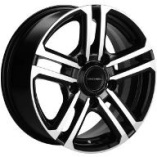 Khomen Wheels KHW1602 Black-FP 6,5*16 PCD:5*139,7 ET:40 98,5