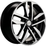Khomen Wheels KHW1612 Black-FP 6,5*16 PCD:5*114,3 ET:50 67,1