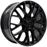 KhomenWheels KHW1818 Black 7*18 PCD:5*114,3 ET:45 60,1
