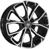 Khomen Wheels KHW1907 Black-FP 7,5*19 PCD:5*114,3 ET:35 60,1