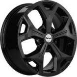 KhomenWheels KHW1710 Black 6,5*17 PCD:5*120 ET:60 65,1