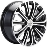 KhomenWheels KHW1610 Black-FP 6,5*16 PCD:5*114,3 ET:41 67,1