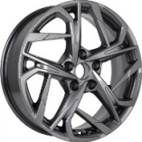Khomen Wheels KHW1716 Gray-FP 7*17 PCD:5*110 ET:40 67,1