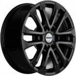 KhomenWheels KHW1805 Black 7,5*18 PCD:6*139,7 ET:36 100,1