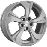 KhomenWheels KHW1724 F-Silver 7*17 PCD:5*108 ET:40 54,1