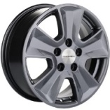 Khomen Wheels KHW1601 Gray 6,5*16 PCD:5*114,3 ET:50 66,1