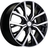 KhomenWheels KHW1806 Black 7*18 PCD:5*114,3 ET:48,5 67,1