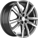 Khomen Wheels KHW1905 Gray-FP 7,5*19 PCD:5*108 ET:36 65,1