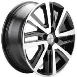 Khomen Wheels KHW1609 Black-FP 6*16 PCD:4*100 ET:50 60,1