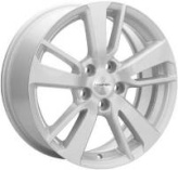 KhomenWheels KHW1704 F-Silver 7*17 PCD:5*114,3 ET:38 67,1
