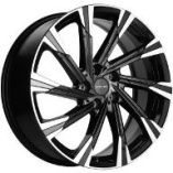 Khomen Wheels KHW1901 Black-FP 7,5*19 PCD:5*108 ET:36 65,1