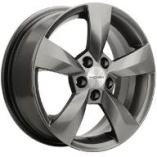 KhomenWheels KHW1504 Gray 6*15 PCD:5*100 ET:43 57,1