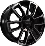Khomen Wheels KHW1406 Black-FP 5,5*14 PCD:4*98 ET:35 58,6