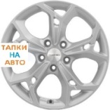 Khomen Wheels KHW1702 F-Silver 7*17 PCD:5*110 ET:46 63,3